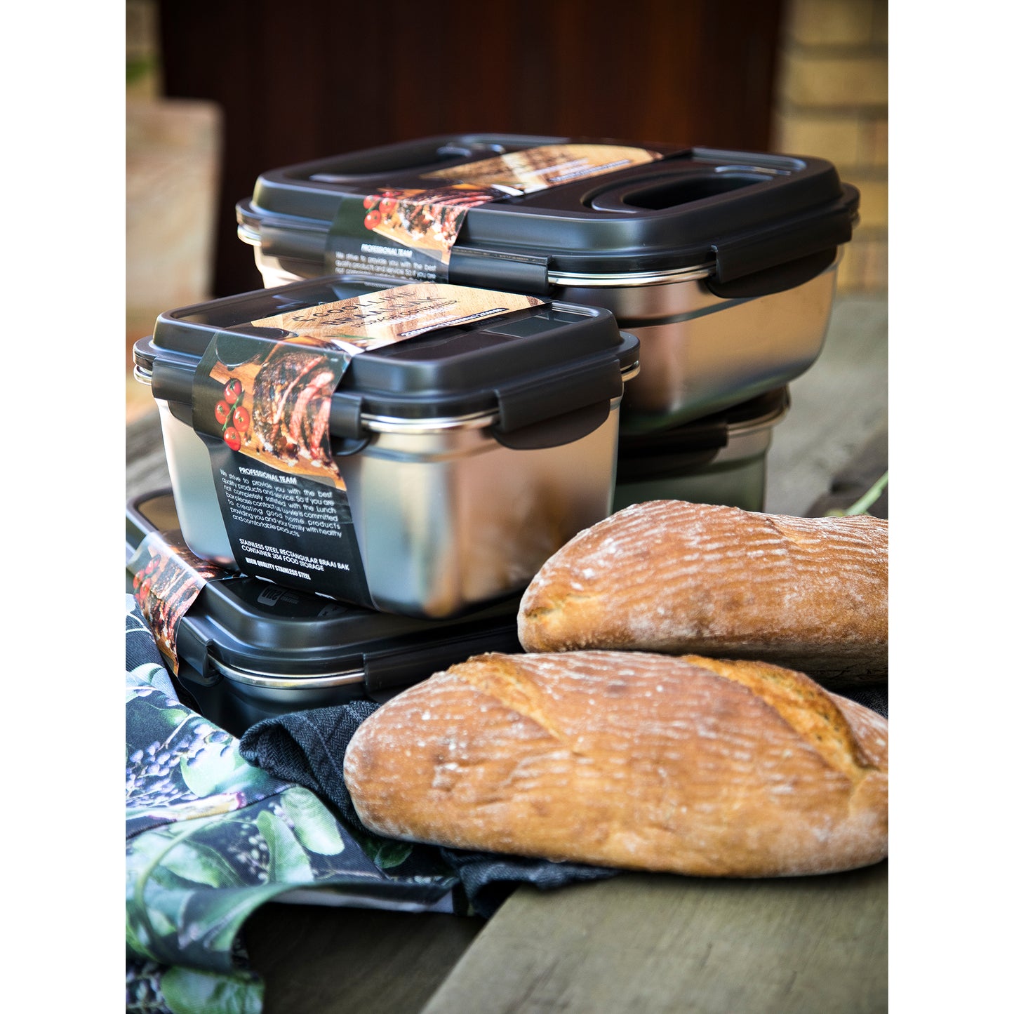 BRAAI BAK® - Stainless Steel Storage Container